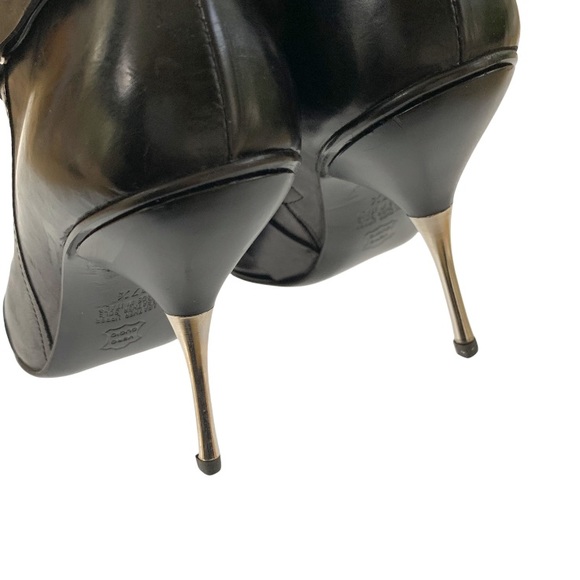 BALDAN Boot Pointed Toe Leather Ankle Bootie 37.5 (US 7) - Picture 12 of 14